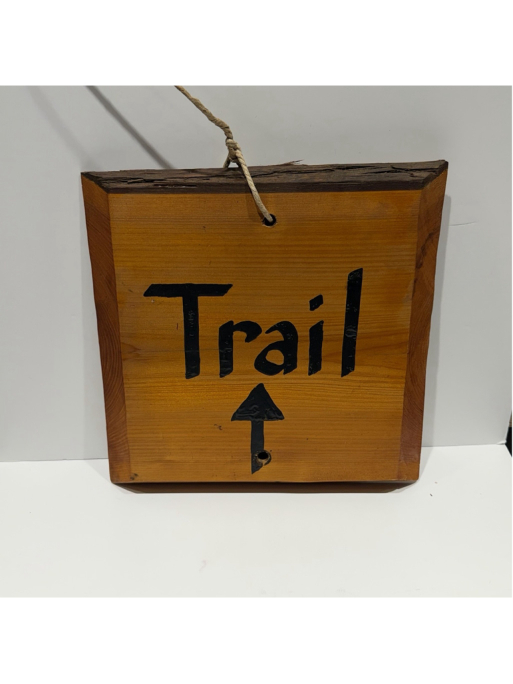 Vintage Rustic Wooden Trail Arrow Sign Cabin Lodge Camp Wall Decor Primitive